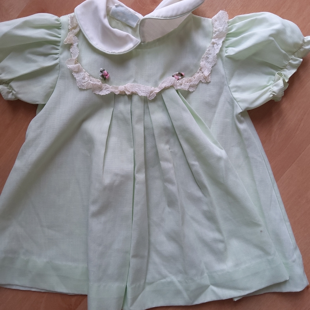 Vintage Kate Green baby dress 18m